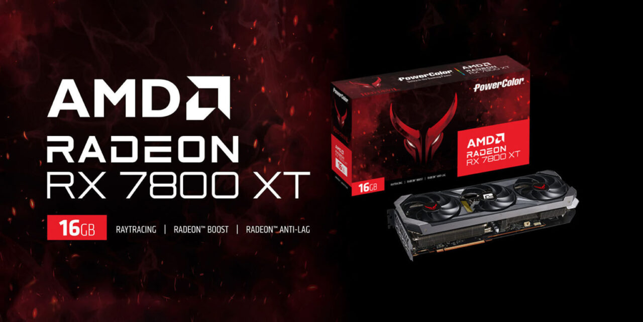 PowerColor Tak Sengaja Bocorkan Kartu Grafis RX 7800 XT Red Devil 1 AMD RX 7800 XT