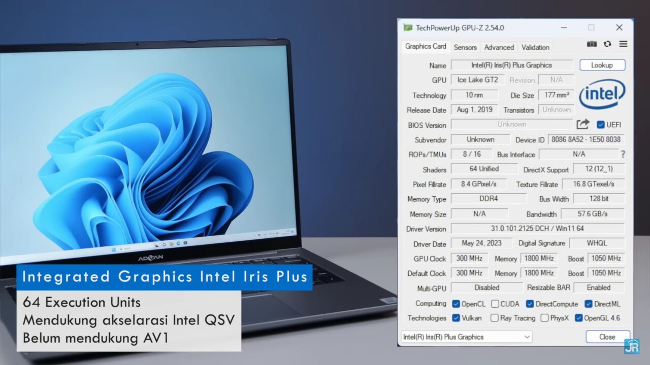 Review ADVAN WorkPro: Laptop Murah Core-i5 - 4,9 Juta! Bisa Buat Sekolah, Kerja & Edit Video 3 Review Advan WorkPro