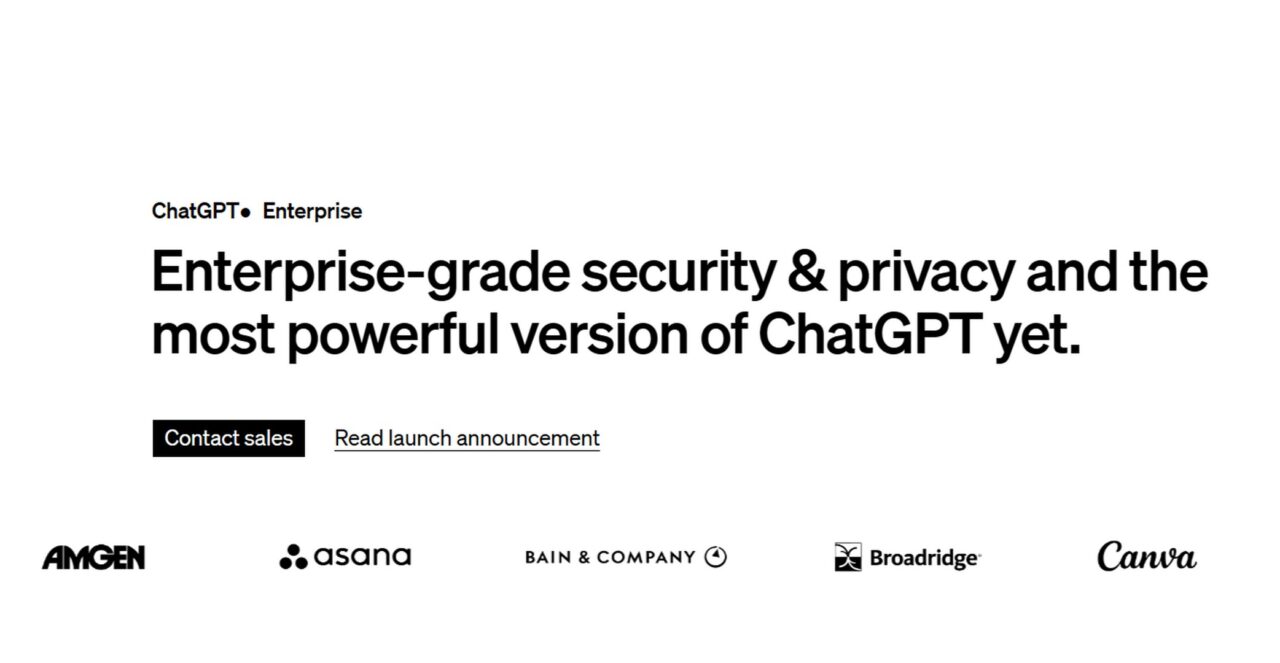 OpenAI Bikin ChatGPT Enterprise, 2x Lebih Pintar dan Lebih Aman 1 ChatGPT Enterprise