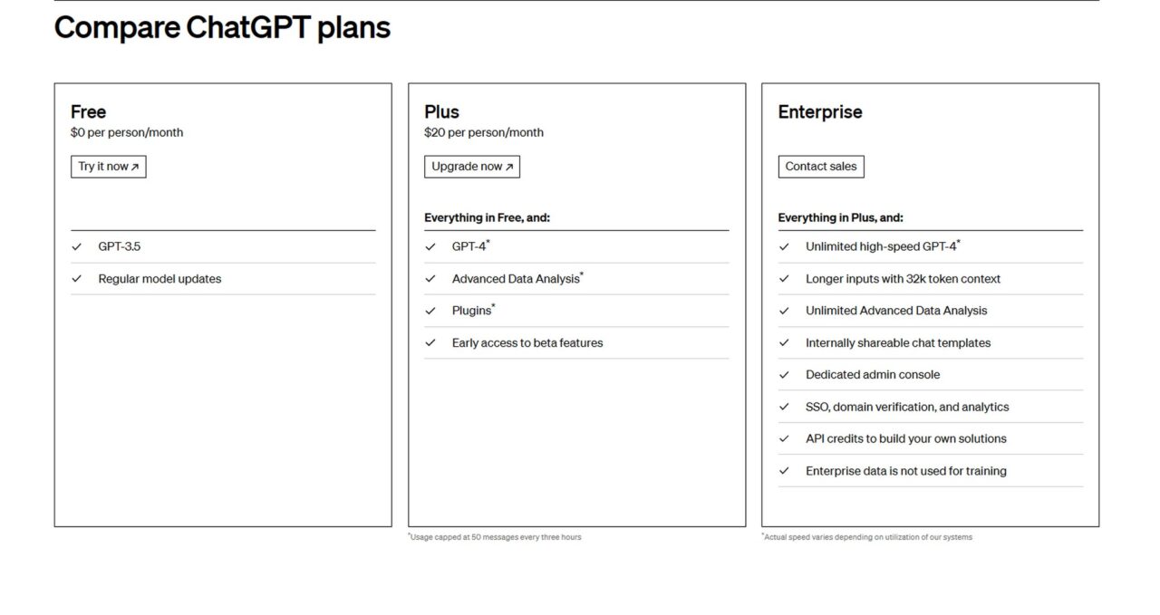 OpenAI Bikin ChatGPT Enterprise, 2x Lebih Pintar dan Lebih Aman 3 Screenshot 1436