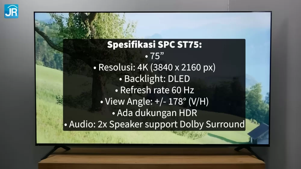 Review SmartTV SPC ST75: Google TV 75 SmartTV SPC ST75 10