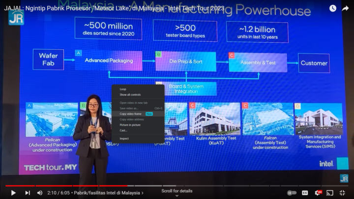 Copy Video Frame di Browser Chrome