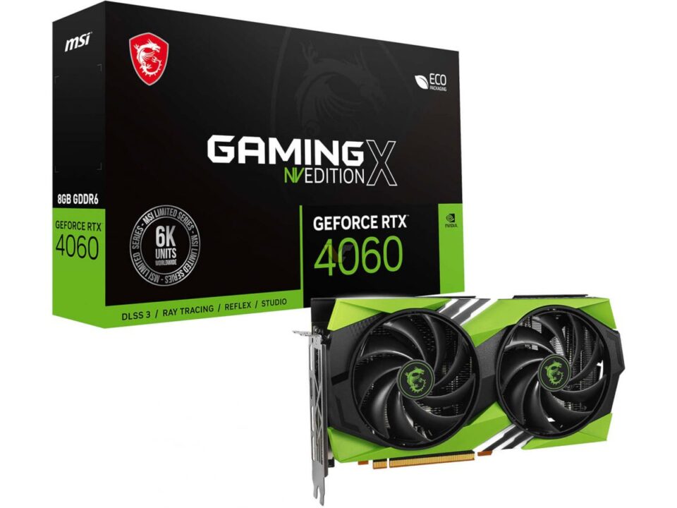 MSI RTX 4060 GAMING X 8G NV EDITION