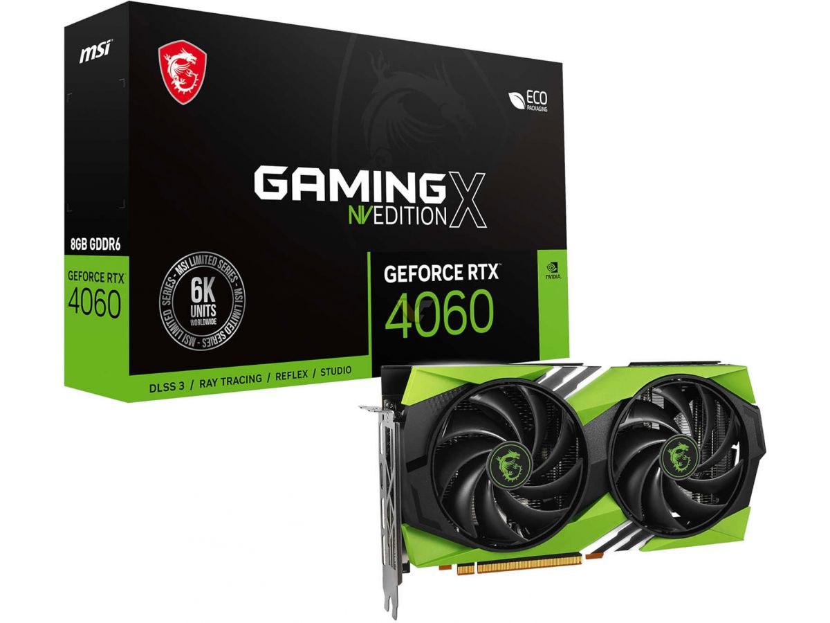 MSI RTX 4060 GAMING X 8G NV EDITION