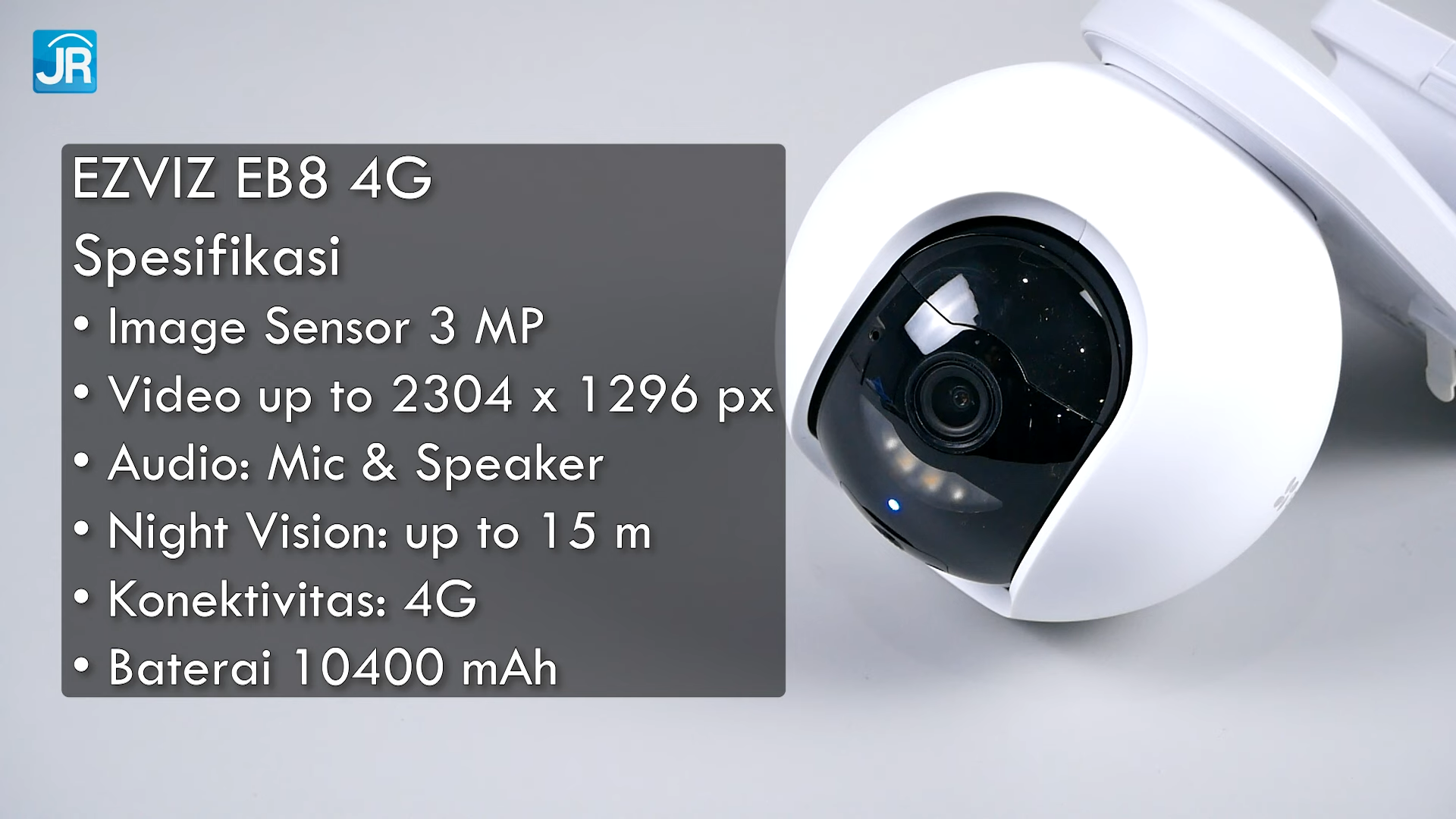 Review EZVIZ EB8 4G: Kamera Wire-Free 4G Tahan Air dengan Banyak Fitur 1 EZVIZ EB8 4G dengan Solar Charging Panel 11