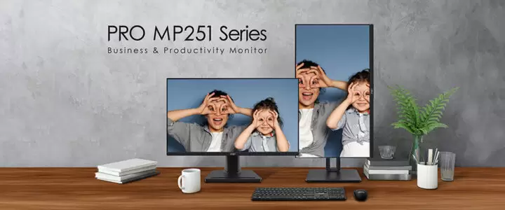 MSI Umumkan Monitor Bisnis 24,5 Inci dengan EyesErgo Pertama di Dunia 1 MSI PRO MP251 Series yang dilengkapi dengan ErgoEyes pertama di dunia.
