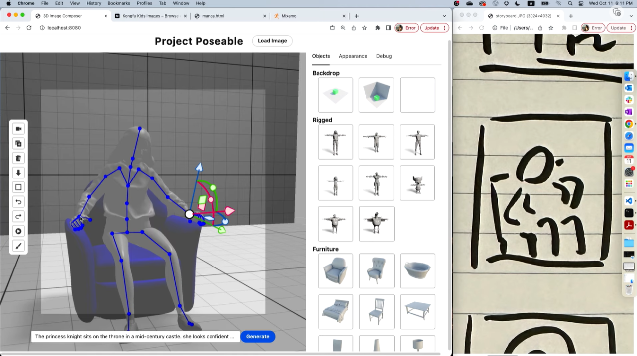 Projek AI Adobe Project Poseable 