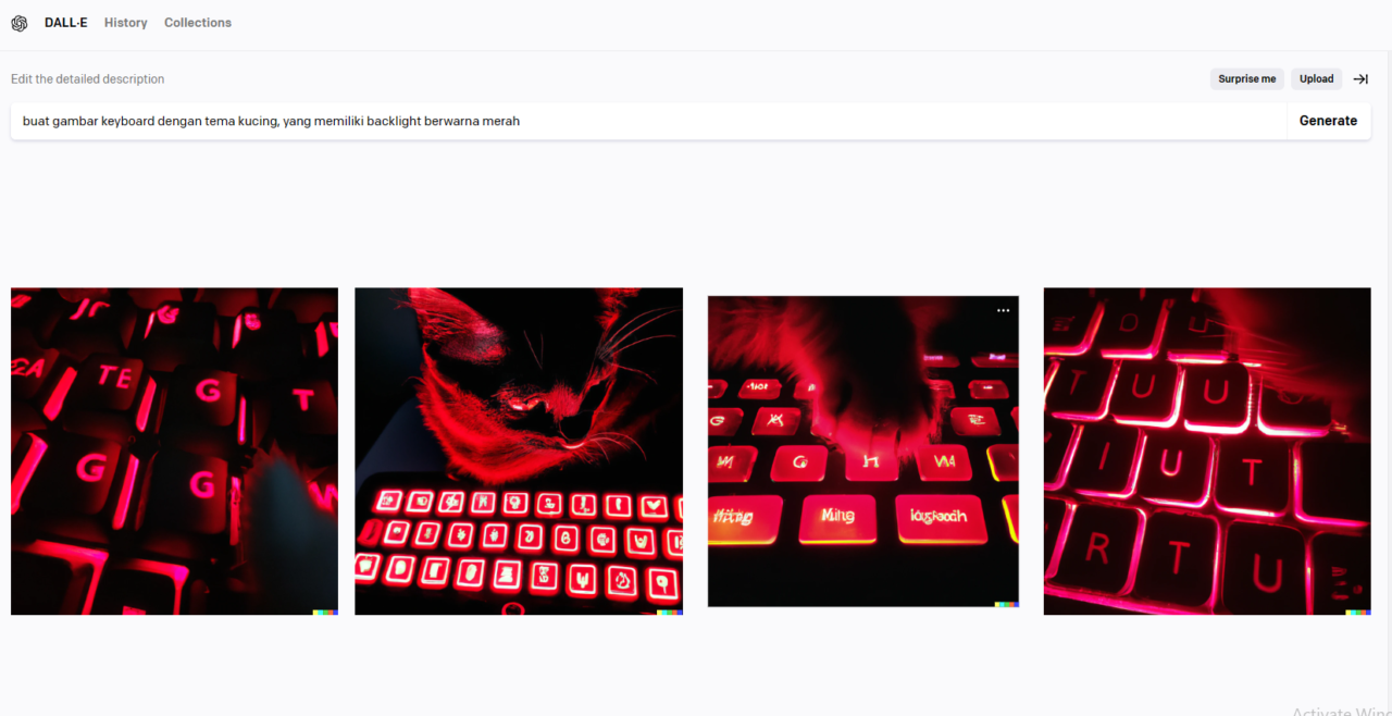 Dall-E 3 Sudah Tersedia Gratis di Bing Chat, Begini Cara Pakainya! 6 Hasil gambar dari Dall-E 2 (Web Based)