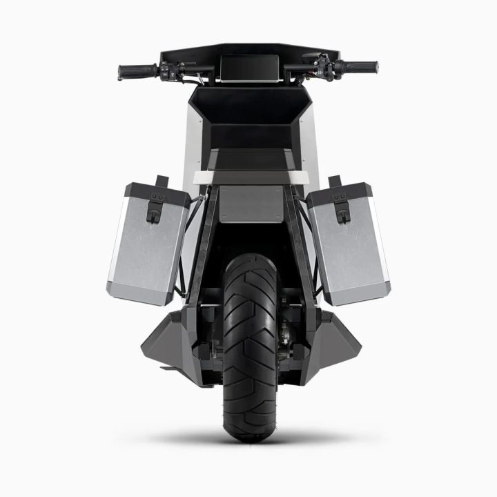 Infinite Machine P1, Skuter Listrik Bergaya Tesla Cybertruck 3 Infinite Machine P1