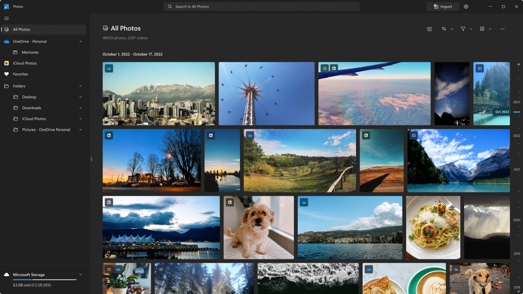 Windows Photos Bakal Dapat Sejumlah Fitur Anyar, Termasuk Hapus Background Otomatis 3 4 Timeline Scrollbar