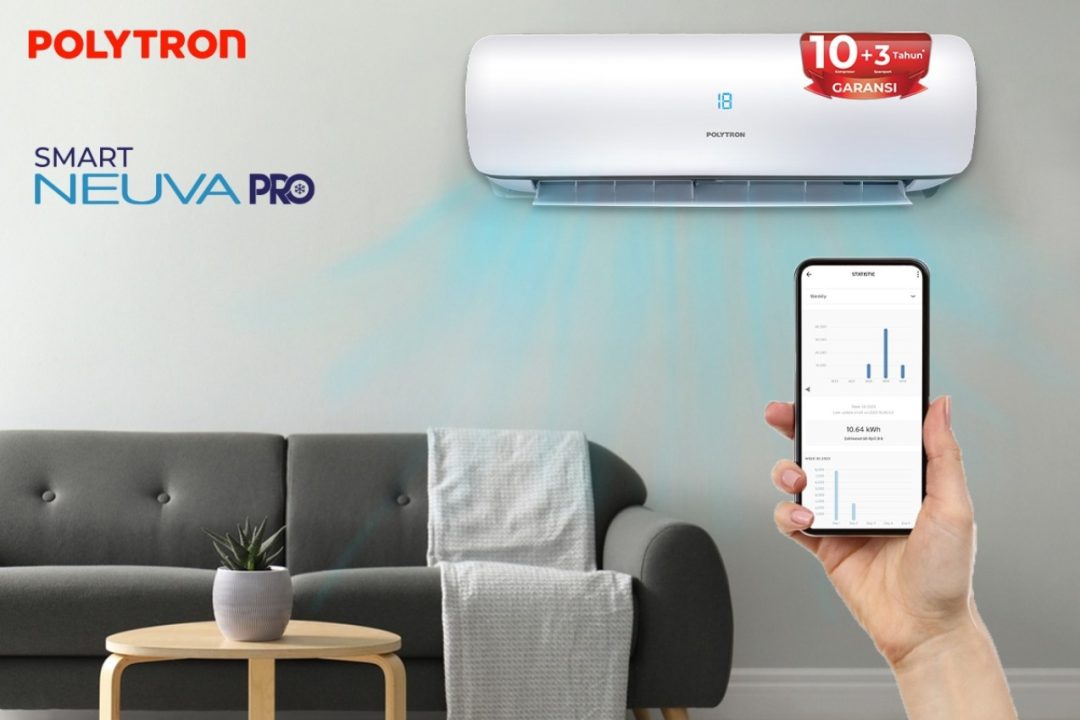 Polytron AC Smart Neuva Pro Tawarkan Pendinginan Lebih Pintar, Cepat dan Efisien 2 AC Smart Neuva Pro Polytron