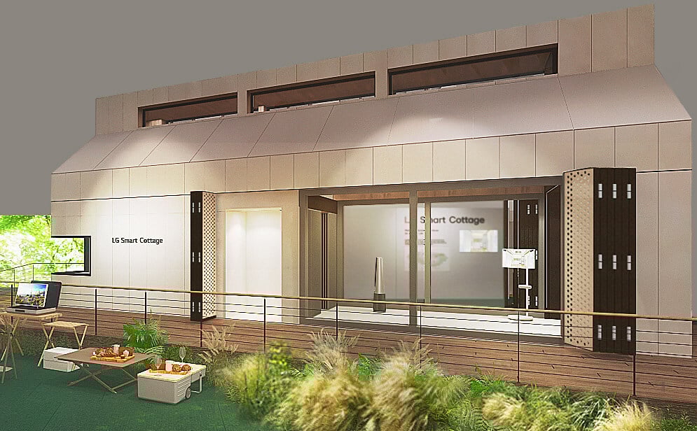 LG Pamerkan Smart Cottage, Konsep Rumah Modern yang Pintar dan Ramah Lingkungan 2 LG SmartCottage