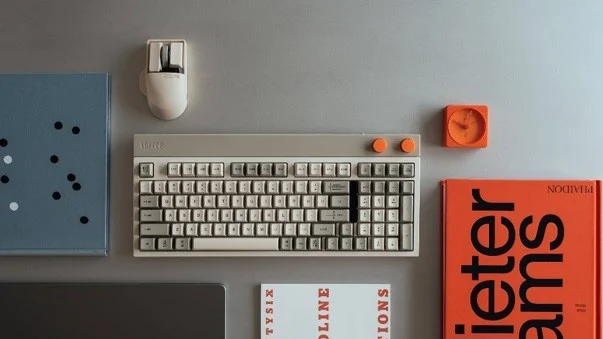 Lofree Block 98 wireless retro-style mechanical keyboard