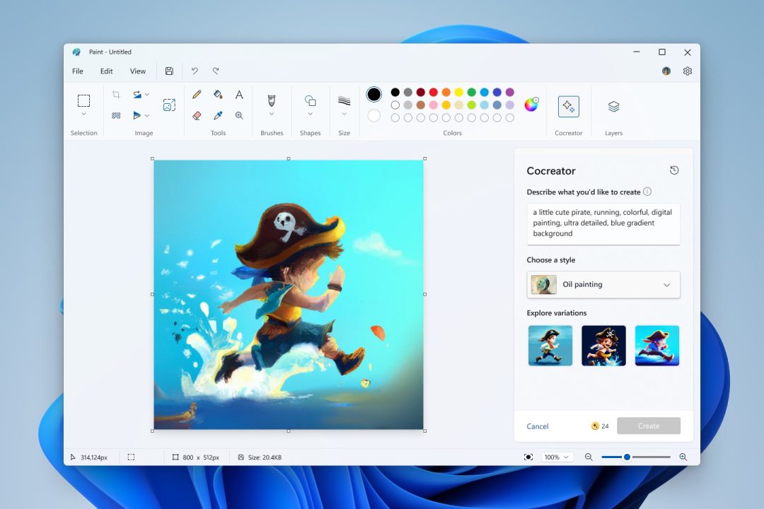 Microsoft Paint Co Creator Dall E 3