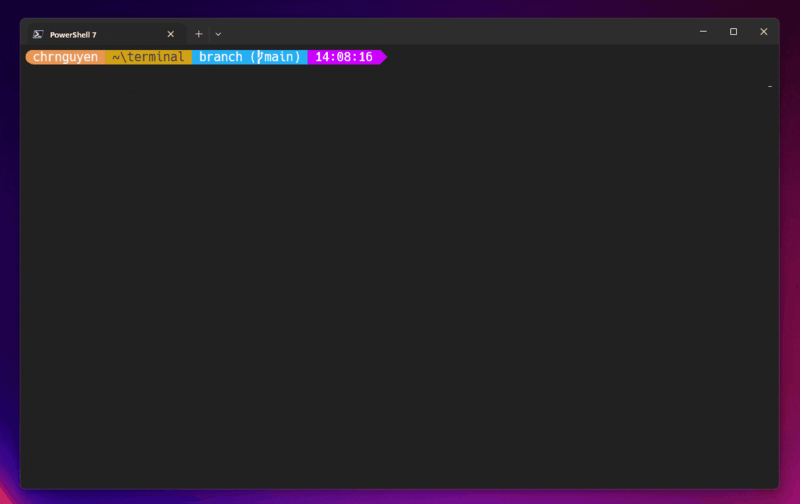 ChatGPT Windows Terminal
