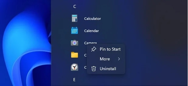 Update Windows 11 hapus aplikasi bawaan