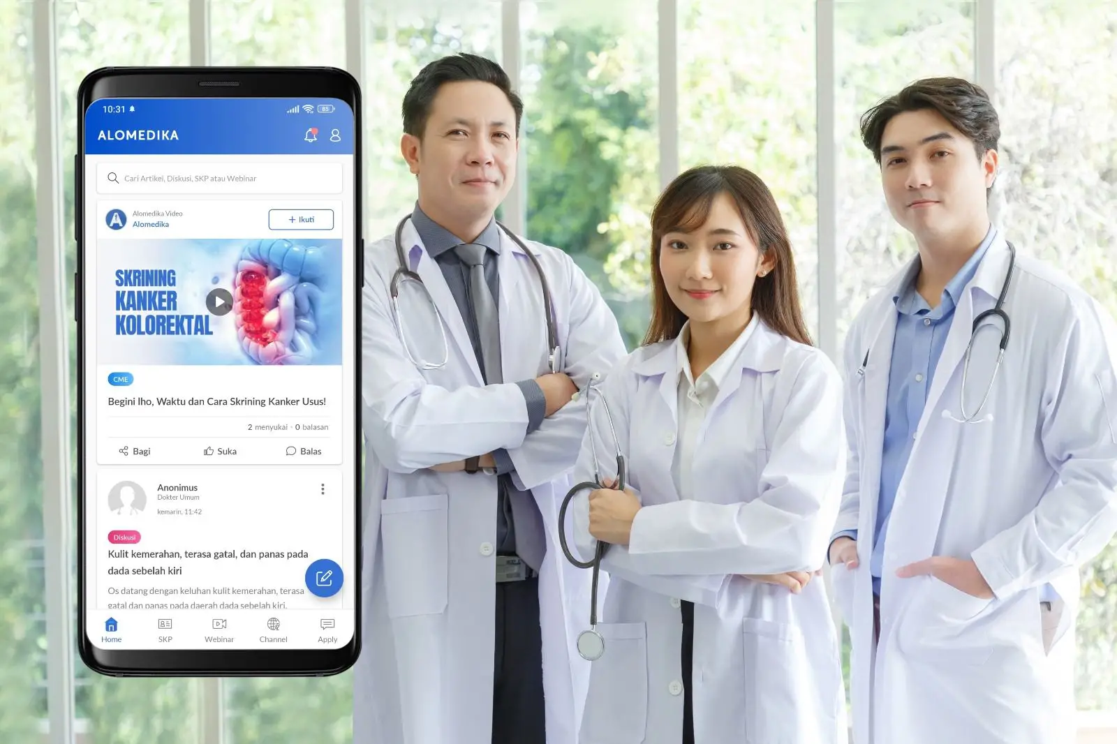 Alomedika, Platform Terlengkap Perkembangan Ilmu Kedokteran Demi Tingkatkan Layanan Dan Pemerataan Kesehatan Di Indonesia 2 alomedika 2