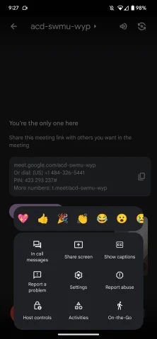 google meet on the go 1