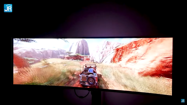 Review Samsung Odyssey OLED G9 49”: Ekstra Lebar dengan Tampilan Mantap, 240 Hz dan Banyak Fitur Gaming 11 review Samsung Odyssey OLED G9 49 Inci