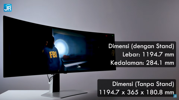 Review Samsung Odyssey OLED G9 49”: Ekstra Lebar dengan Tampilan Mantap, 240 Hz dan Banyak Fitur Gaming 15 review Samsung Odyssey OLED G9 49 Inci 24