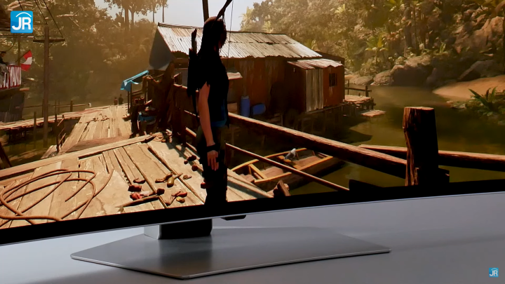 Review Samsung Odyssey OLED G9 49”: Ekstra Lebar dengan Tampilan Mantap, 240 Hz dan Banyak Fitur Gaming 16 review Samsung Odyssey OLED G9 49 Inci 25