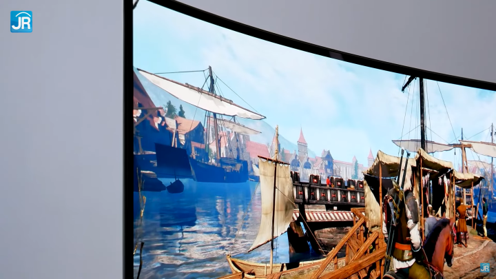 Review Samsung Odyssey OLED G9 49”: Ekstra Lebar dengan Tampilan Mantap, 240 Hz dan Banyak Fitur Gaming 20 review Samsung Odyssey OLED G9 49 Inci 35 1