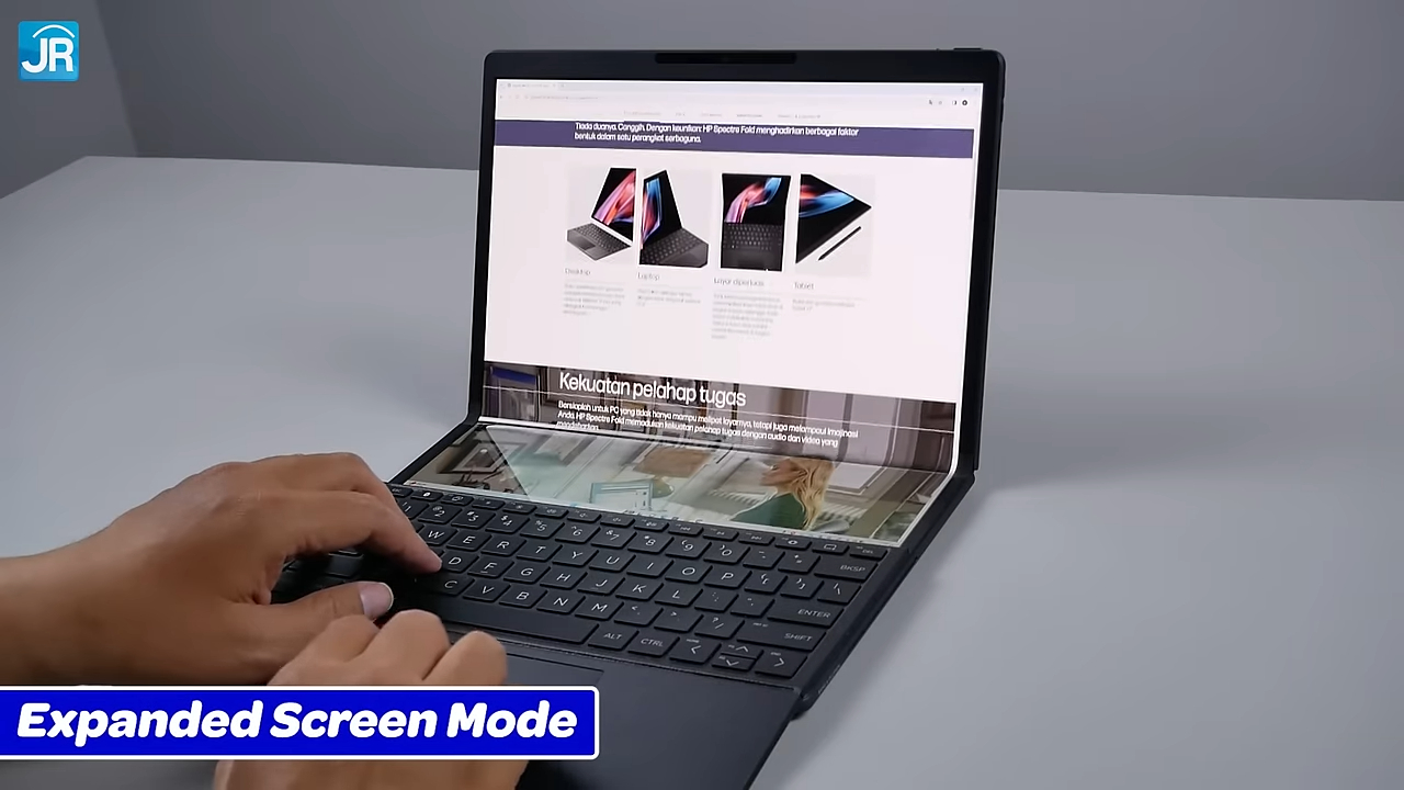 Review HP Spectre Fold 17-cs0005TU: Laptop Layar Lipat Untuk Kerja yang Unik 5 HP Spectre Fold 17 cs0005TU 13