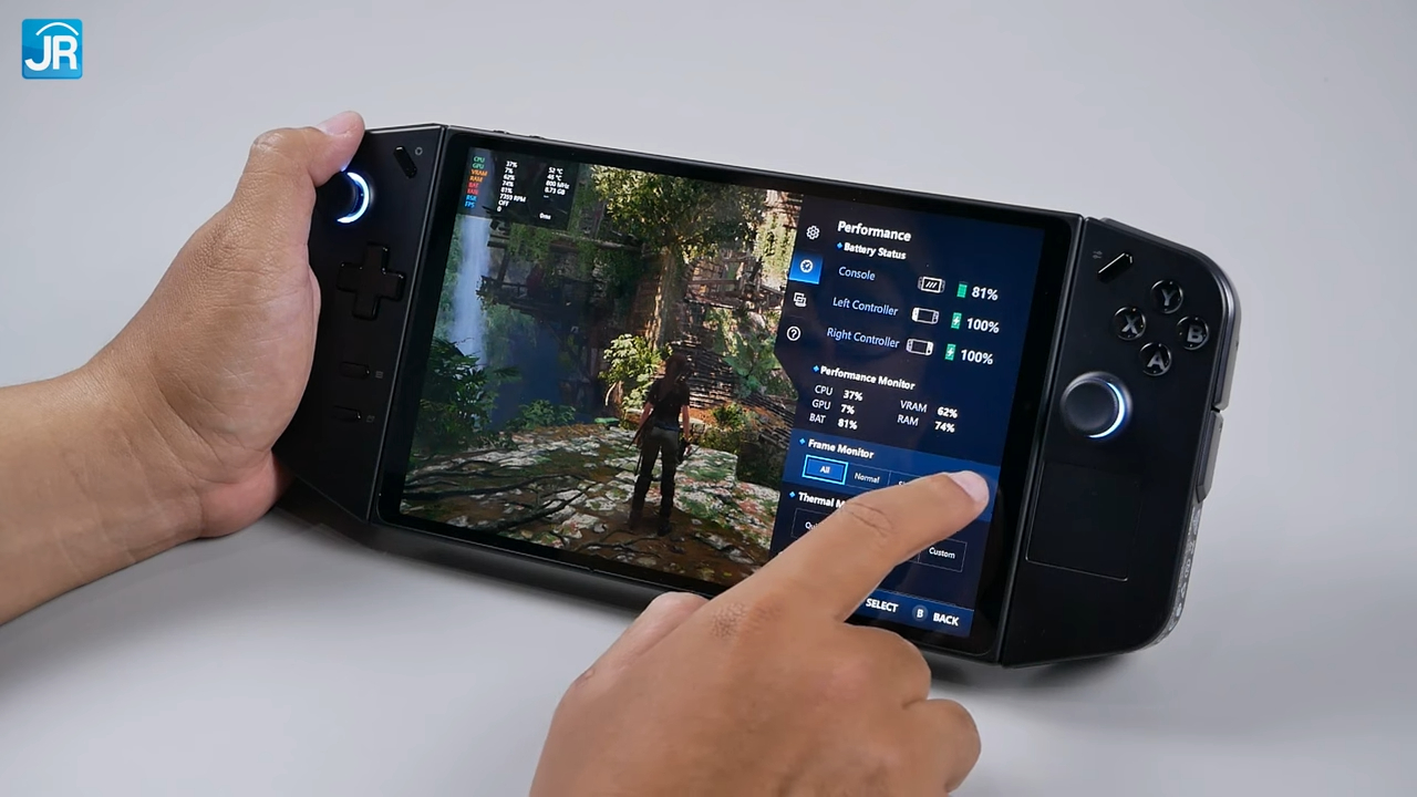 Review Lenovo Legion Go: PC Gaming Portable, Layar Besar dan Kontroler Bisa Dilepas 7 Lenovo Legion Go 32