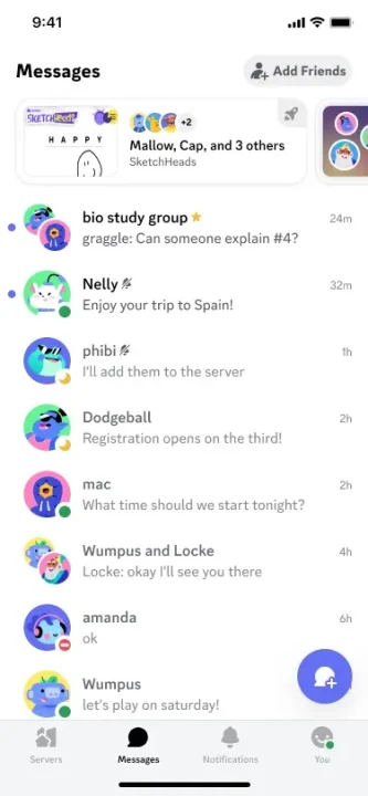 Discord Hadirkan Desain Baru untuk Aplikasi Versi Mobile 3 new discord app 2
