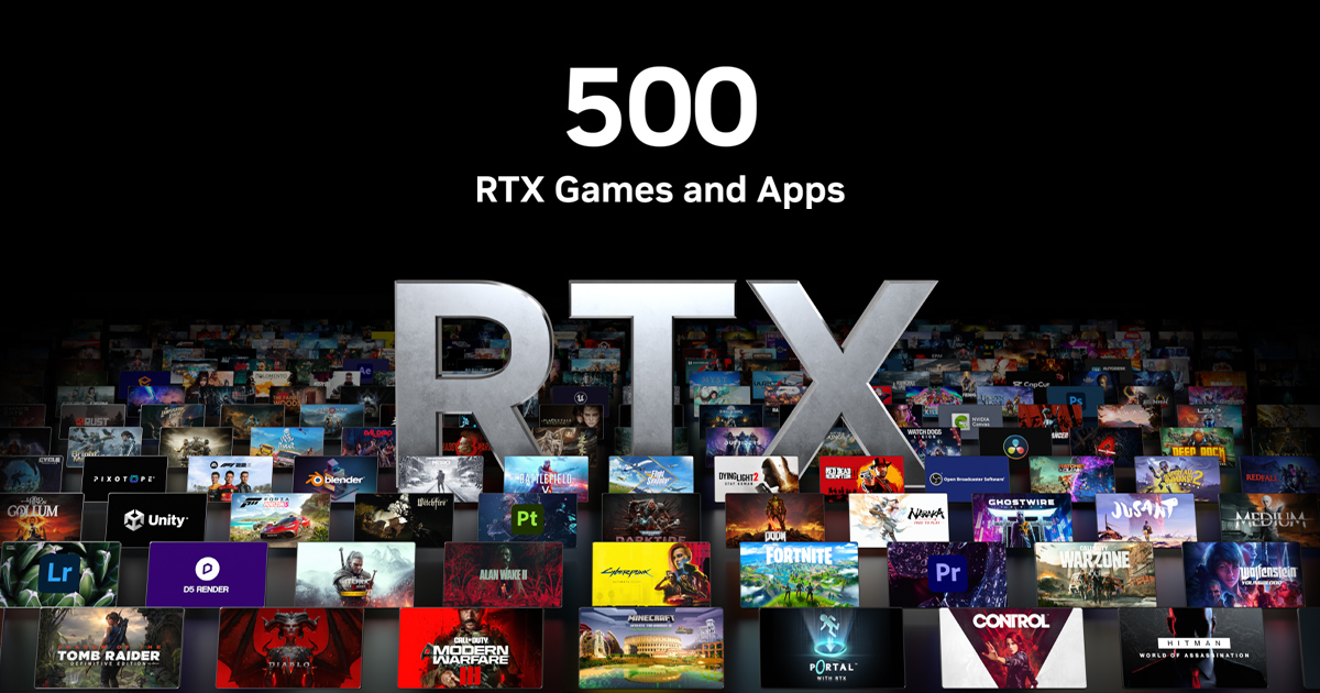 NVIDIA Umumkan Capaian Positif, 500 Game dan Aplikasi Dukung Fitur-fitur RTX 6 NVIDIA 500 game dan Aplikasi dengan fitur RTX