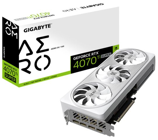 Ini Dia Jajaran GeForce RTX 40 Super Series Dari GIGABYTE 5 GIGABYTE AERO Series