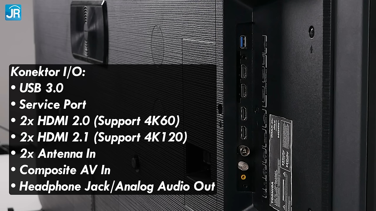 Layar Besar Refresh Rate Tinggi Tampilan Cemerlang Review TV Toshiba Z870M