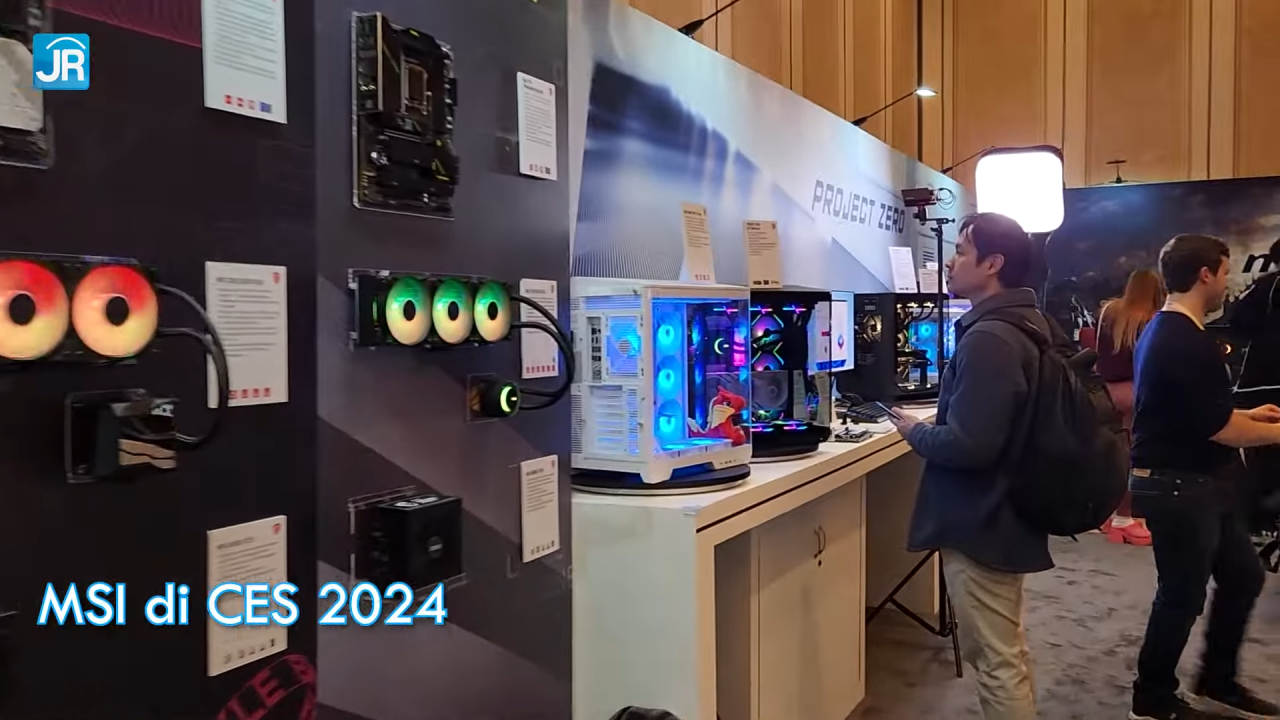Jajaran Komponen PC MSI di CES 2024: RTX 40 Super Series, Project ZERO, PC Desktop, Mini PC hingga Monitor OLED Terbaru 1 MSI di CES 2024