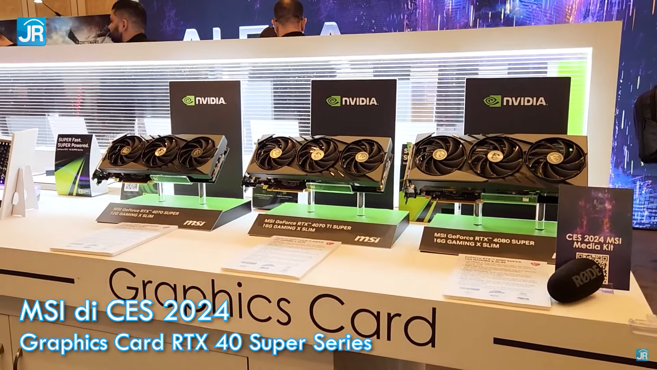 Jajaran Komponen PC MSI di CES 2024: RTX 40 Super Series, Project ZERO, PC Desktop, Mini PC hingga Monitor OLED Terbaru 2 MSI komponen PC di CES 2024
