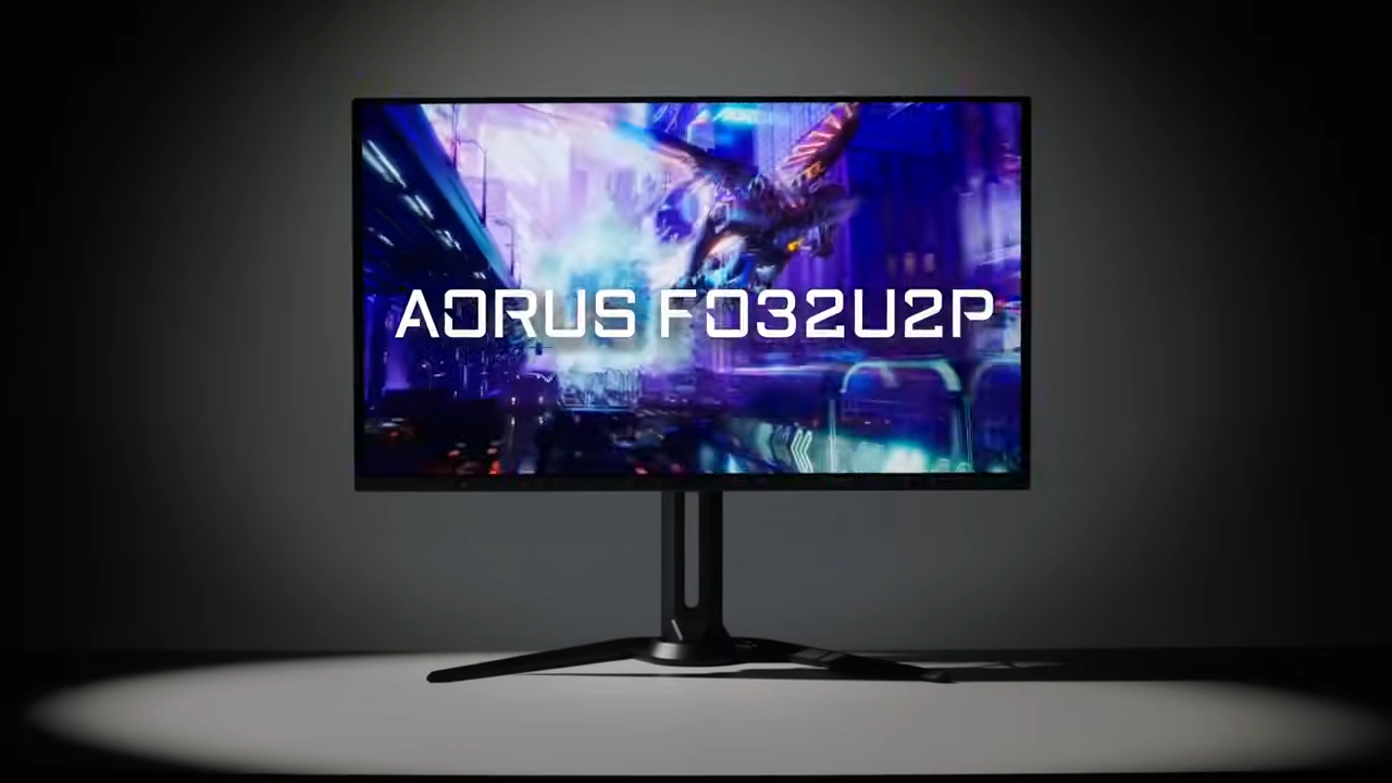 Gigabyte Luncurkan Monitor Gaming OLED dengan DisplayPort 2.1 Pertama di Dunia 2 Worlds First DP2.1 UHBR20 OLED Gaming Monitor AORUS FO32U2P Official Trailer 1