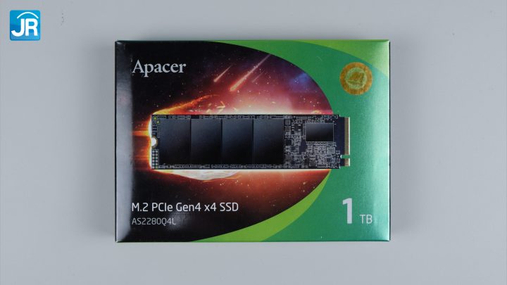 Review Apacer AS2280Q4L : SSD M.2 PCIe Gen 4 Terjangkau 5 bagian depan