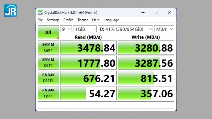 Review Apacer AS2280Q4L : SSD M.2 PCIe Gen 4 Terjangkau 16 Apacer AS2280Q4L