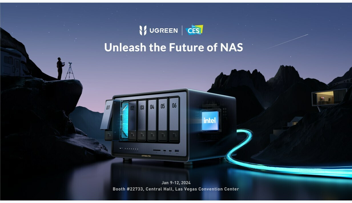 UGREEN Kenalkan Produk NAS dan Aksesoris Mobil Listrik Portable di CES 2024 28 ugreen NAS CES 2024