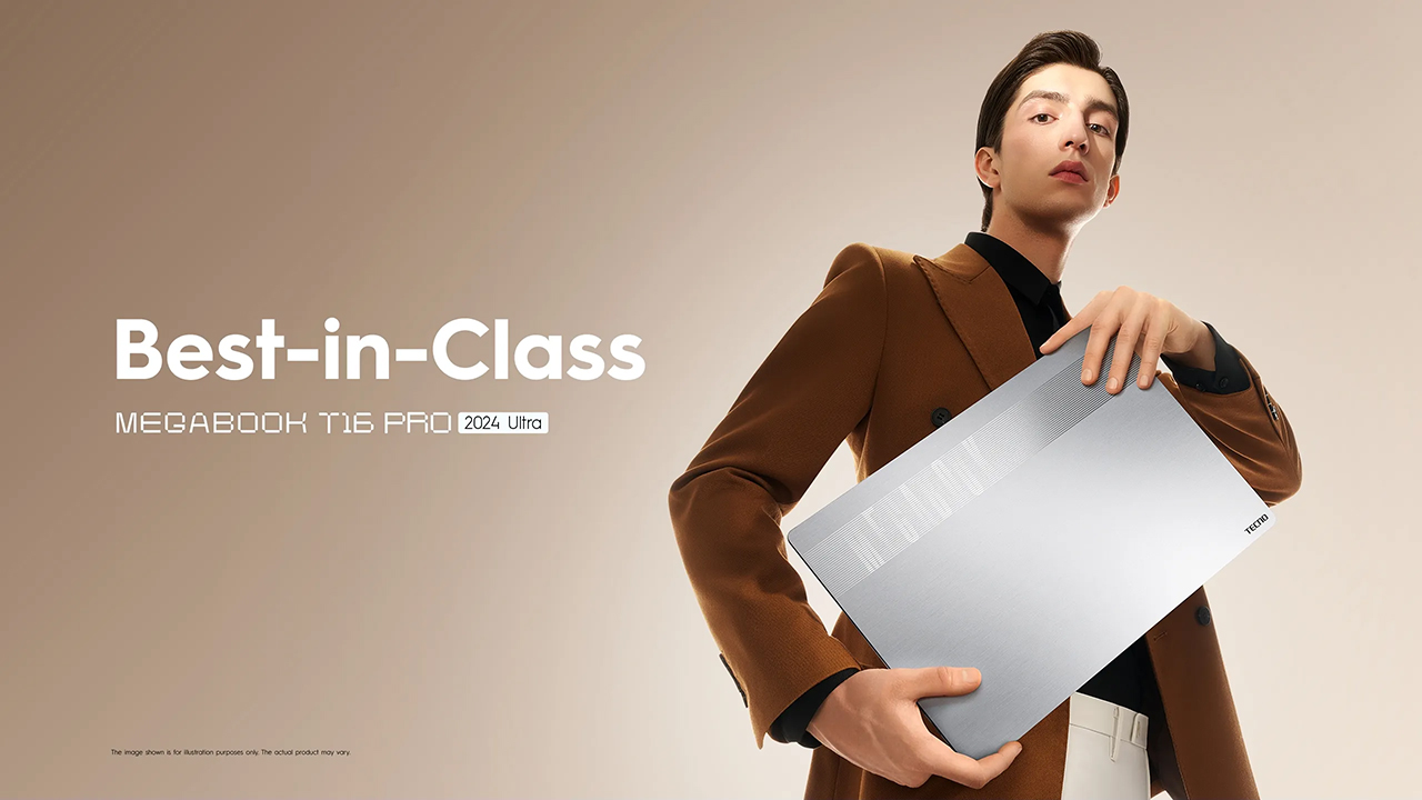 Tecno Hadirkan Laptop Megabook T16 Pro dengan Intel Core Ultra 13 2024 Tecno Megabook T16 Pro