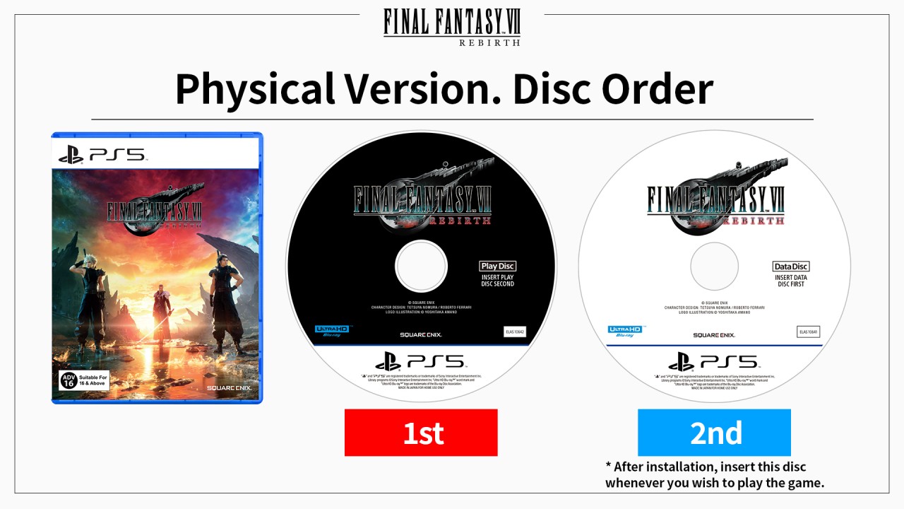 Salah Cetak, Label Disc Final Fantasy VII Rebirth versi Fisik Tertukar 9 3cb81a36c1cb0ad213aba629ea5c0aa8