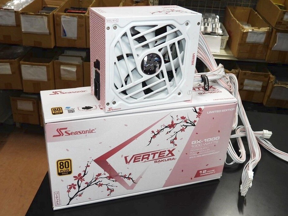 Seasonic Luncurkan PSU Lucu Bertemakan Bunga Sakura 5 Seasonic VERTEX 1000W Sakura Edition