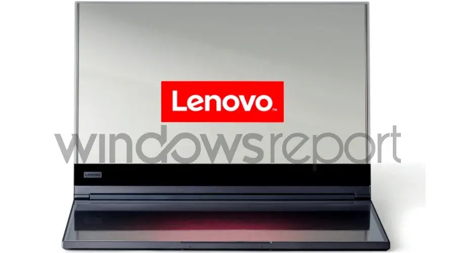 Lenovo Laptop layar Transparan