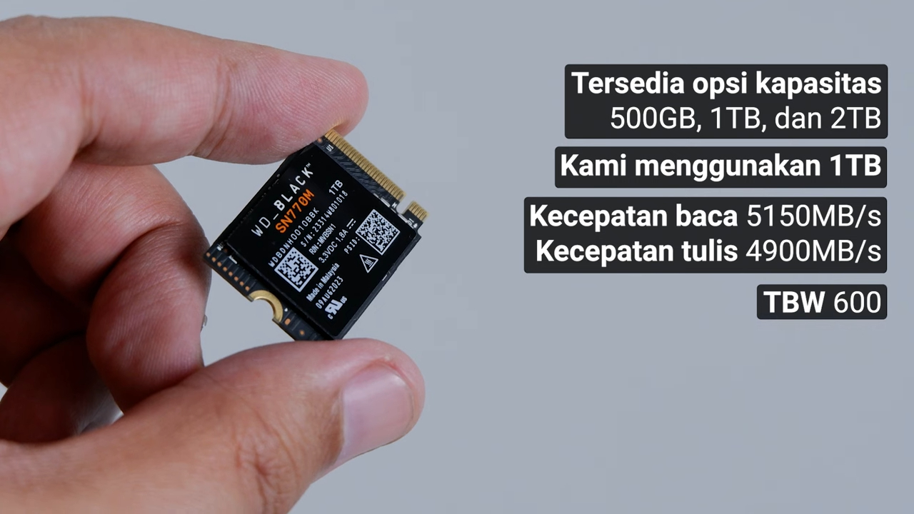 Review WD_Black SN770M: SSD Mungil, Kapasitas Besar, Kencang untuk Gaming 7 WD Black SN770M 10