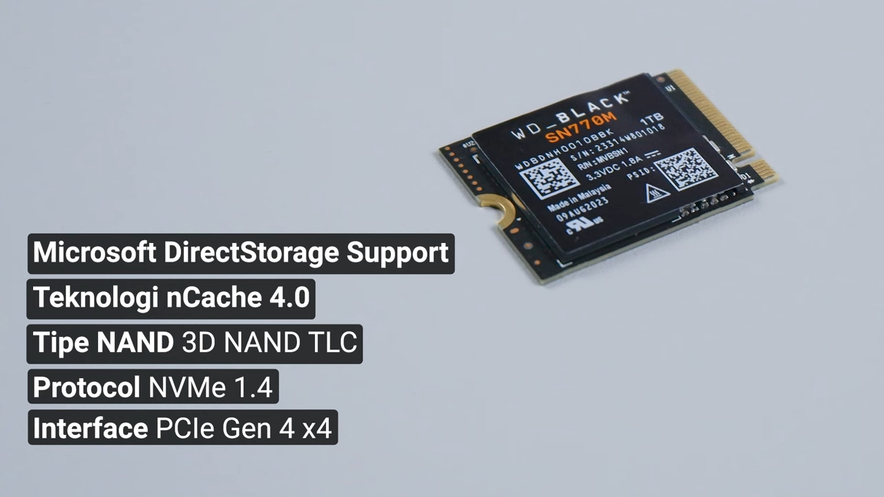 Review WD_Black SN770M: SSD Mungil, Kapasitas Besar, Kencang untuk Gaming 8 WD Black SN770M 11