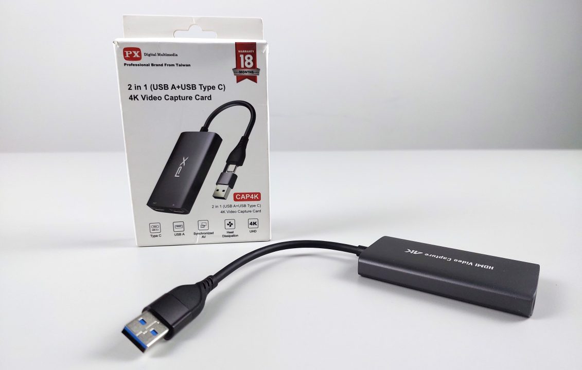 review PX CAP4K Capture Card