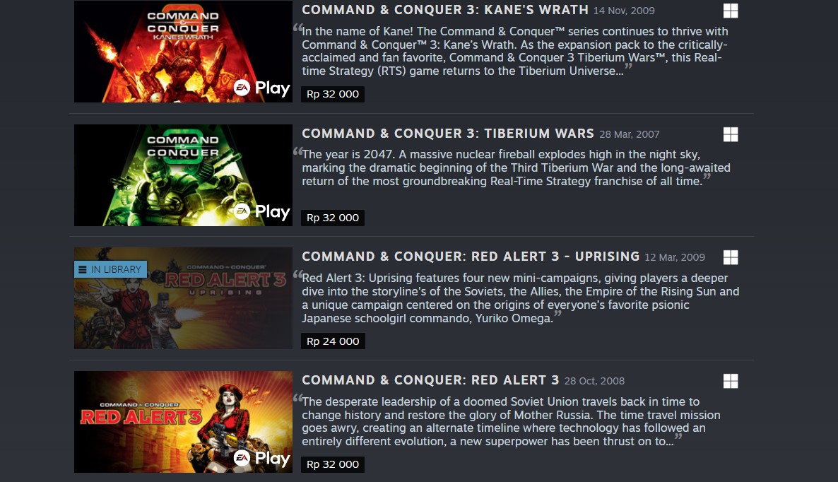 Bukan Diskon, EA Turunkan Harga Red Alert 3 di Steam Jadi 30 Ribu Rupiah Saja! 2 521b236c27e0df40ed4396f66d7c53b8