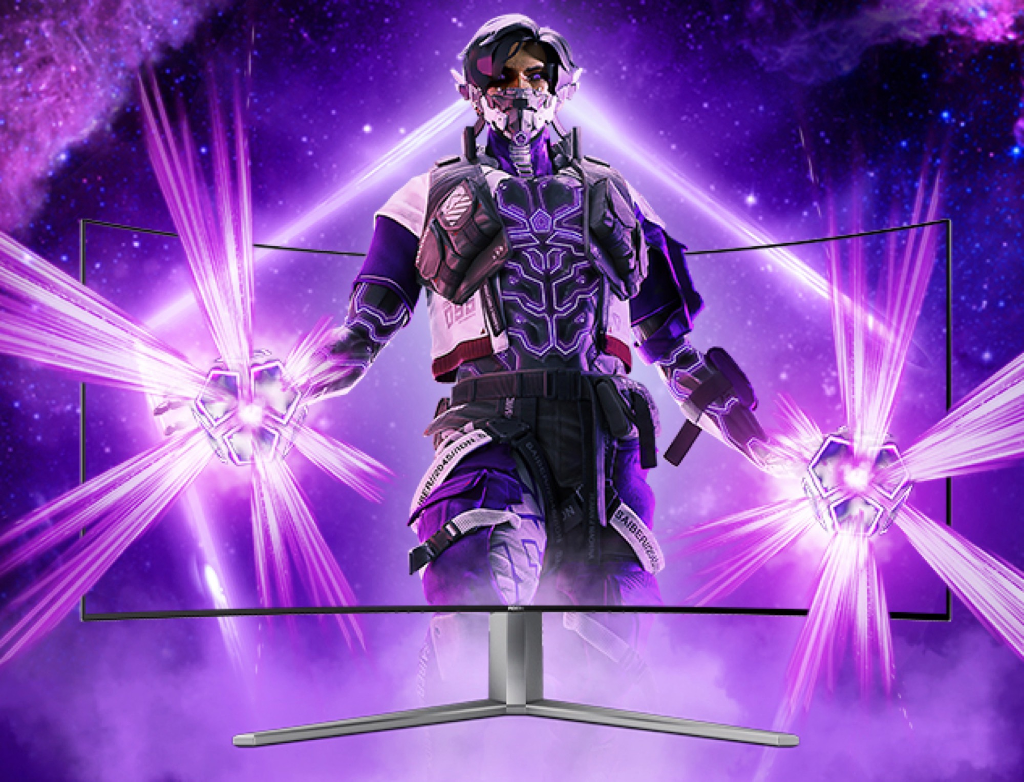 AOC Umumkan Monitor Gaming OLED 45 Inci dengan Lampu RGB 16 AOC Agon Pro AG456UCZD