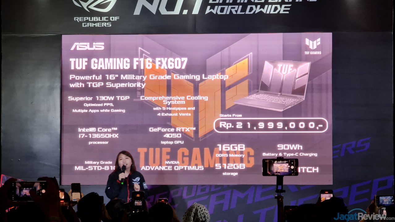 ASUS Indonesia Rilis Laptop Gaming Super Ringan, Hanya 1.5 KG 7 ASUS ID ROG Launch 05