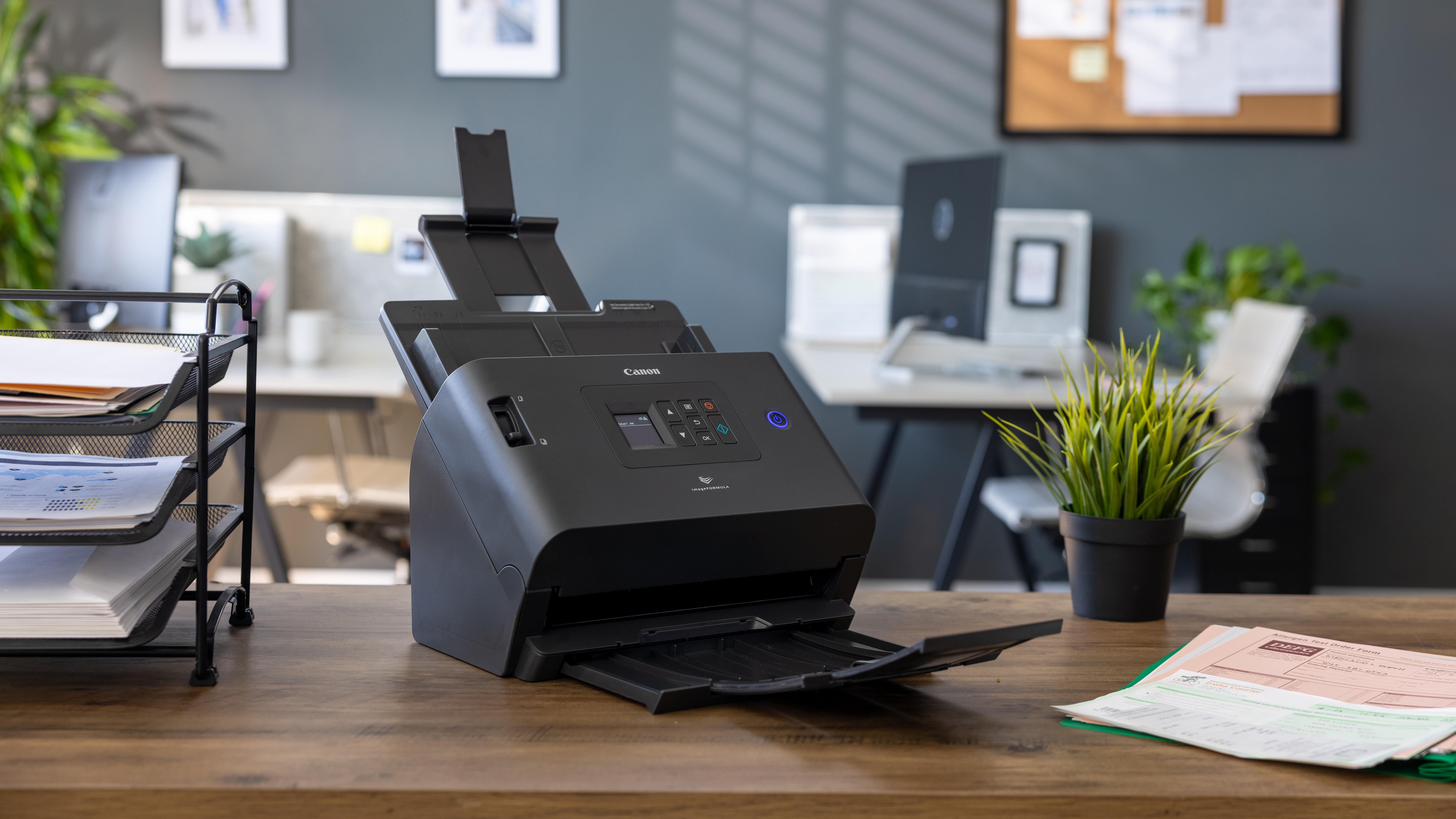Canon imageFORMULA DR-S250N Meluncur, Bisa Scan 100 Gambar Permenit 45 Canon imageFORMULA DR-S250N