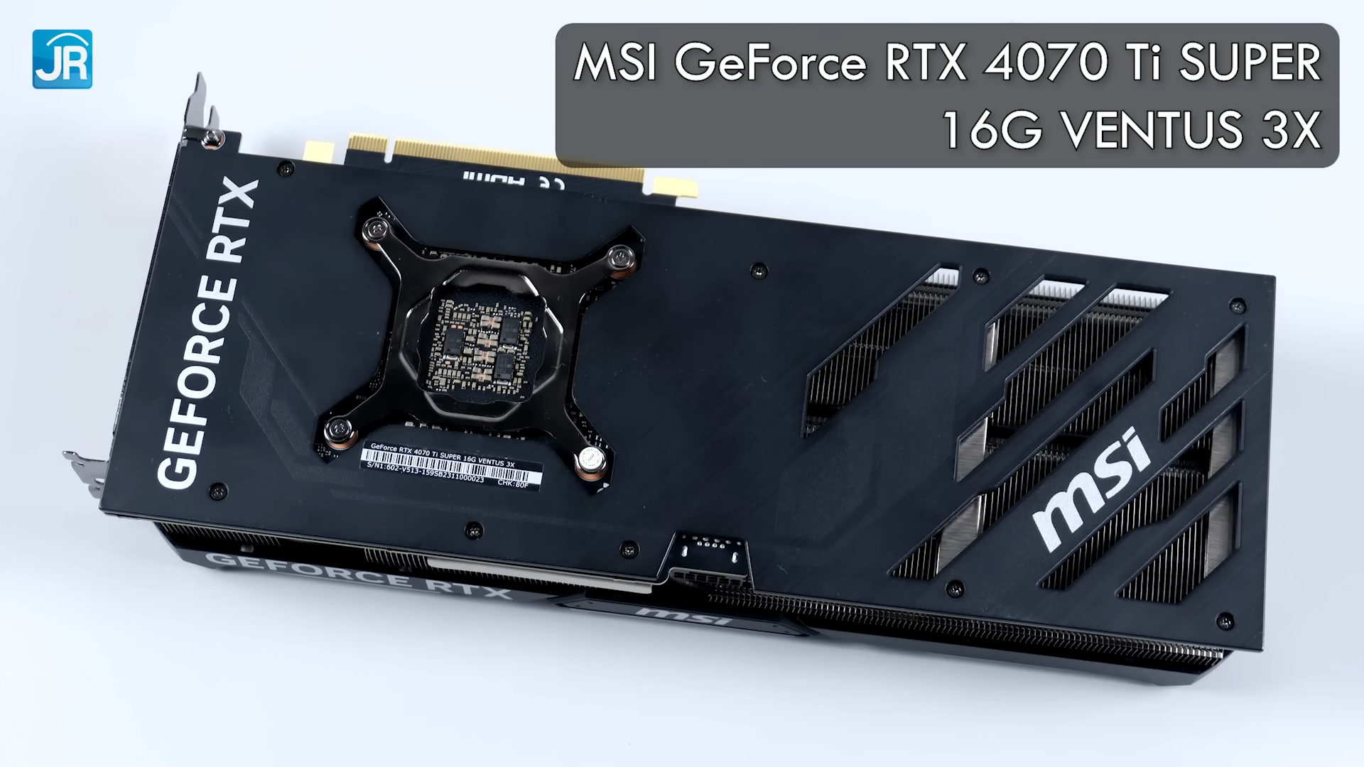 MSI GeForce RTX 4070 Ti SUPER 16G VENTUS 3X 8